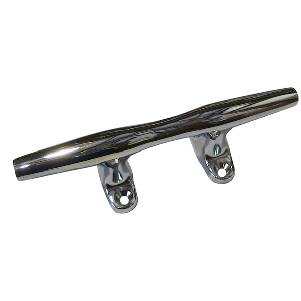 8" Open Base Cleat Chrome Plated Zinc